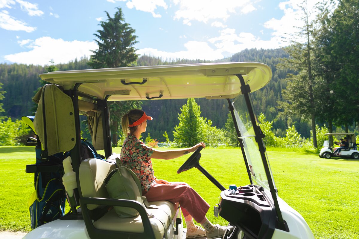 web blog Revelstoke 2022 Golf Cart Kyra Sklar 1